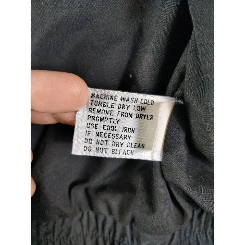 Vintage Port Authority Jacket Mens Large Black On Tour Windbreaker Workwear